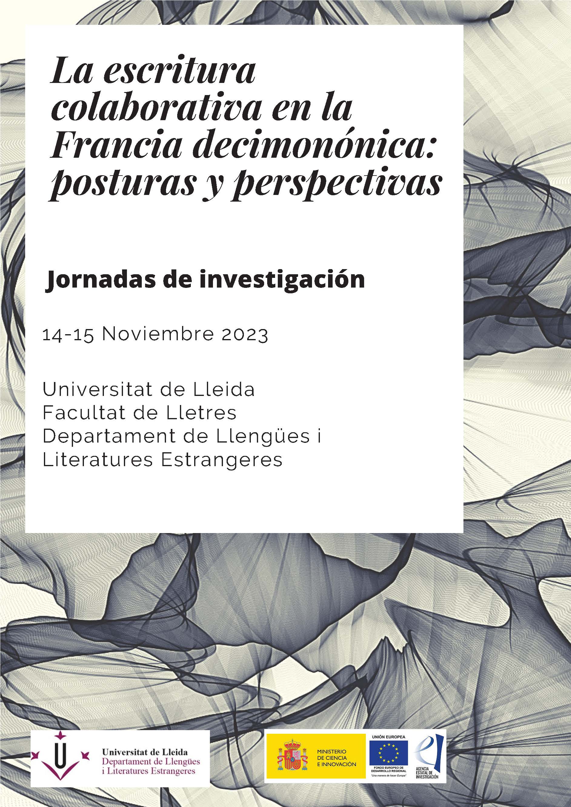 Poster Jornades escriptura col.laborativa
