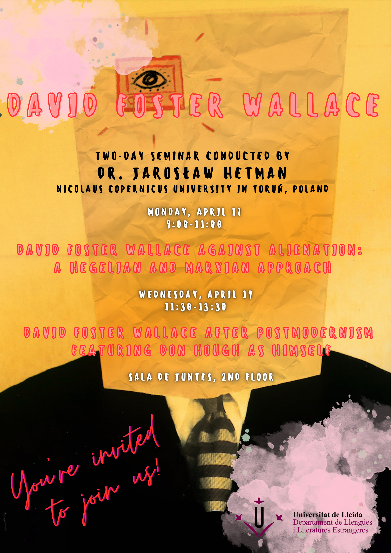 Seminar on David Foster Wallace