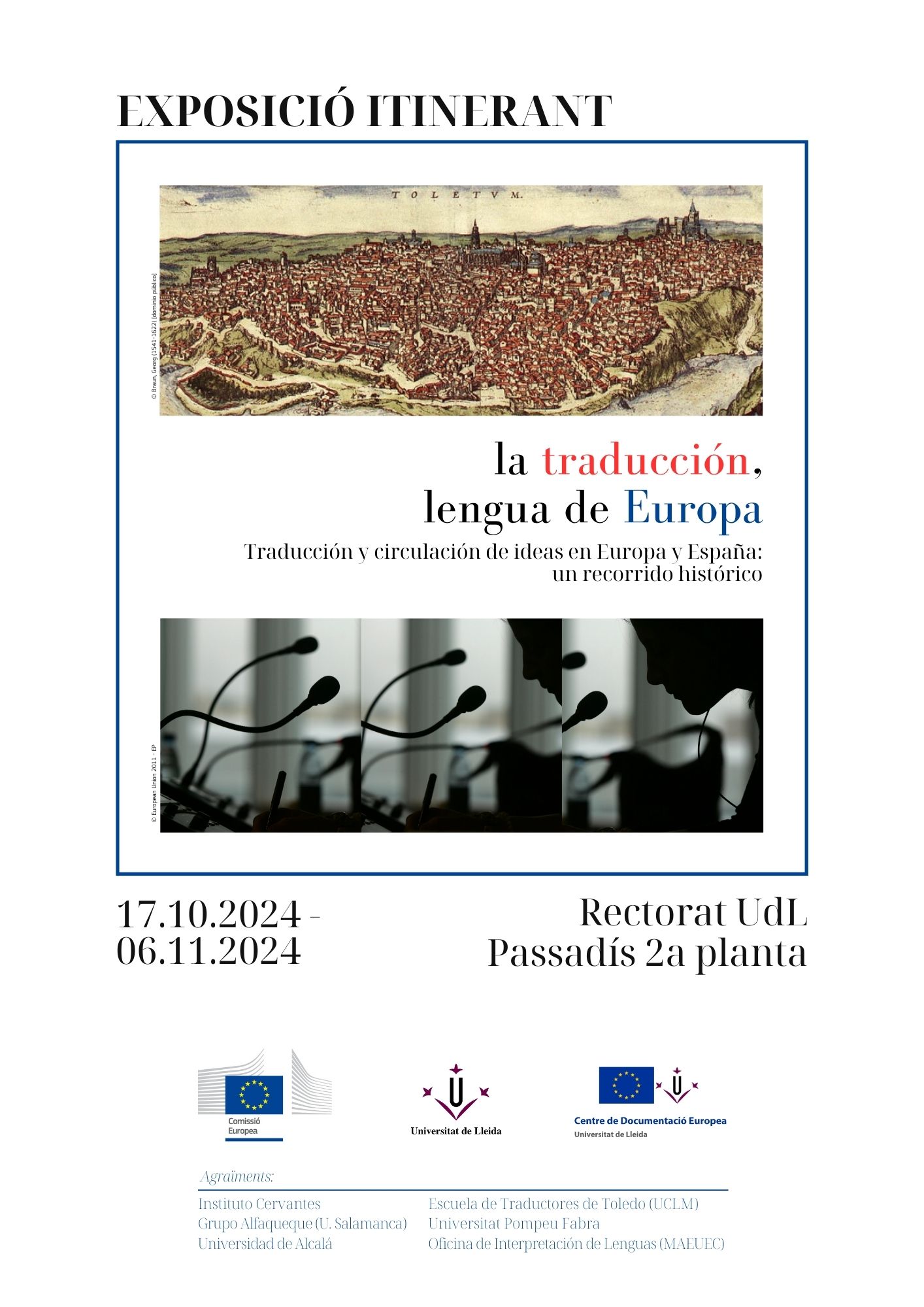 Pòster expo UdL_2024